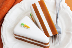 Carrot Cake Soap Slice