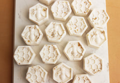 Honeycomb Bee Soap Set