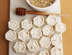 Honeycomb Bee Soap Set
