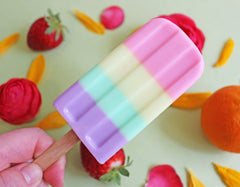 Fruity Pastel Parfait Ice Cream Soap Pop