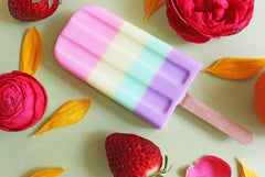 Fruity Pastel Parfait Ice Cream Soap Pop
