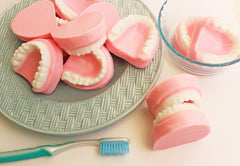 Peppermint Denture Soap Set