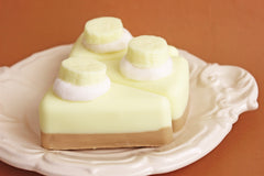 Banana Pie Soap Slice