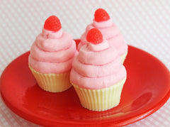 Cupcake Soap Raspberry Creme