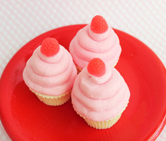 Cupcake Soap Raspberry Creme