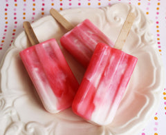 Cherry Vanilla Swirl Ice Cream Soap Pop