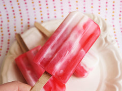 Cherry Vanilla Swirl Ice Cream Soap Pop