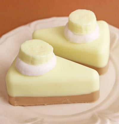 Banana Pie Soap Slice