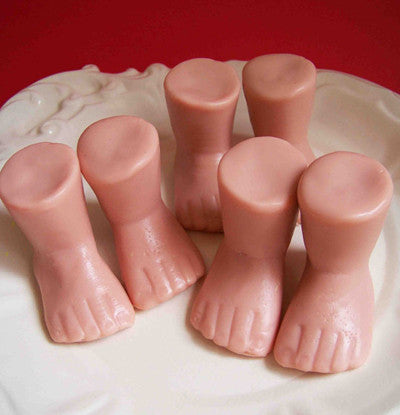 Creepy Doll Feet Soap Set