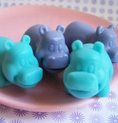 Lavender Hippo Soap Set