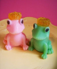 Prince and Princess Frog Soap Set