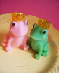 Prince and Princess Frog Soap Set