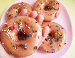 Chocolate Sprinkled Doughnut Soap