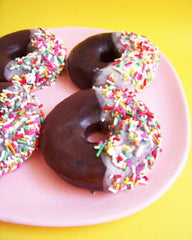 Chocolate Dipped Sprinkle Doughnut Soap