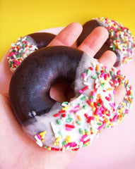 Chocolate Dipped Sprinkle Doughnut Soap