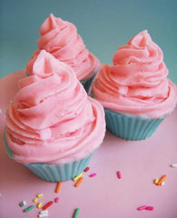 Jumbo Cotton Candy Cupcake Soap
