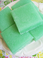 Mint Solid Sugar Scrub Soap Bar