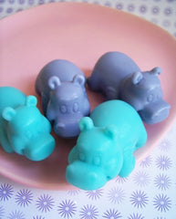 Lavender Hippo Soap Set