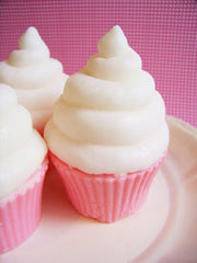 Jumbo Vanilla Cupcake Soap