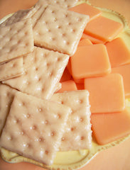 Cheese With Crackers Soap Set