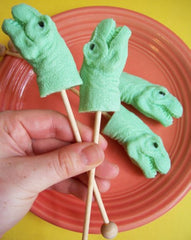 Lime Dinosaur Soap Set