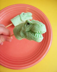 Lime Dinosaur Soap Set