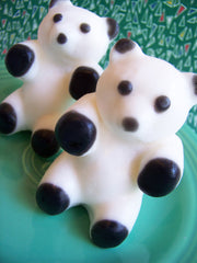 Lime Panda Bear Soap