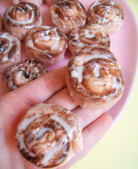 Mini Cinnamon Roll Soaps