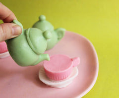 Green Apple Tea Party Soap Set