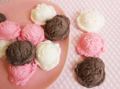Neapolitan Mini Ice Cream Scoop Soap Set