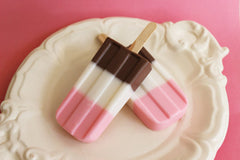 Neapolitan Ice Cream Soap Pop