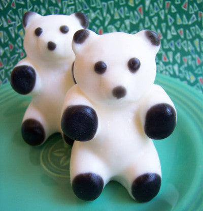 Lime Panda Bear Soap