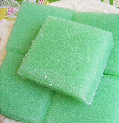 Mint Solid Sugar Scrub Soap Bar