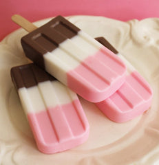 Neapolitan Ice Cream Soap Pop