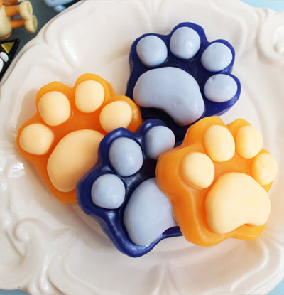 Paw Print Soap Bar Set