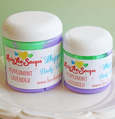 Peppermint Lavender Whipped Body Butter