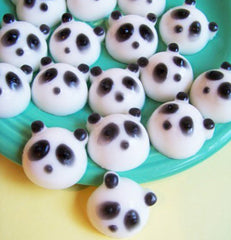 Lime Panda Bear Soap Set