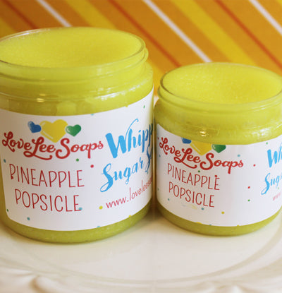 Pineapple Popsicle Whipped Sugar Scrub