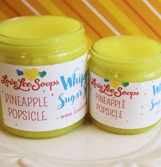 Pineapple Popsicle Whipped Sugar Scrub