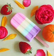 Fruity Pastel Parfait Ice Cream Soap Pop