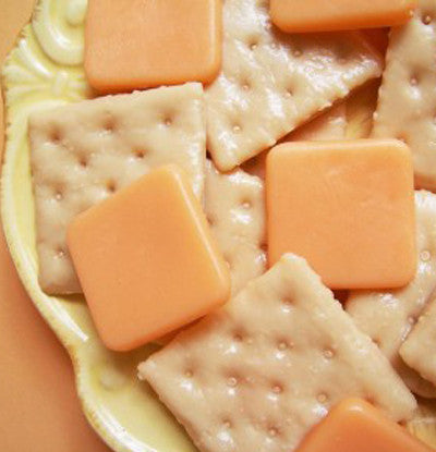 Cheese With Crackers Soap Set