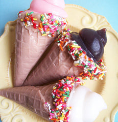 Sweet Sprinkled Ice Cream Soap