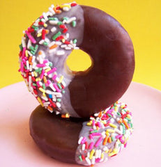 Chocolate Dipped Sprinkle Doughnut Soap