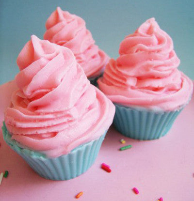 Jumbo Cotton Candy Cupcake Soap