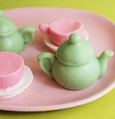 Green Apple Tea Party Soap Set