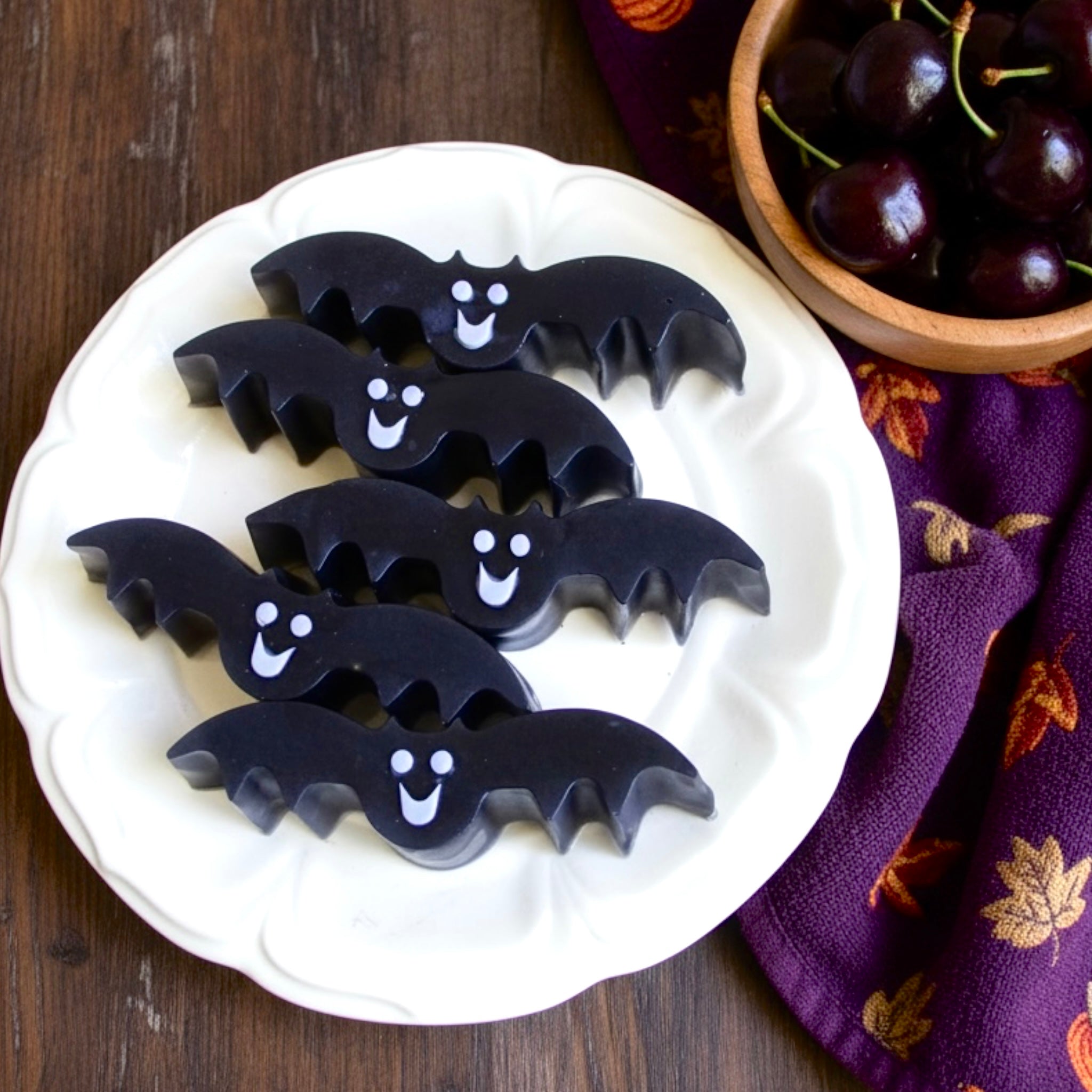 Black Cherry Bat Soap