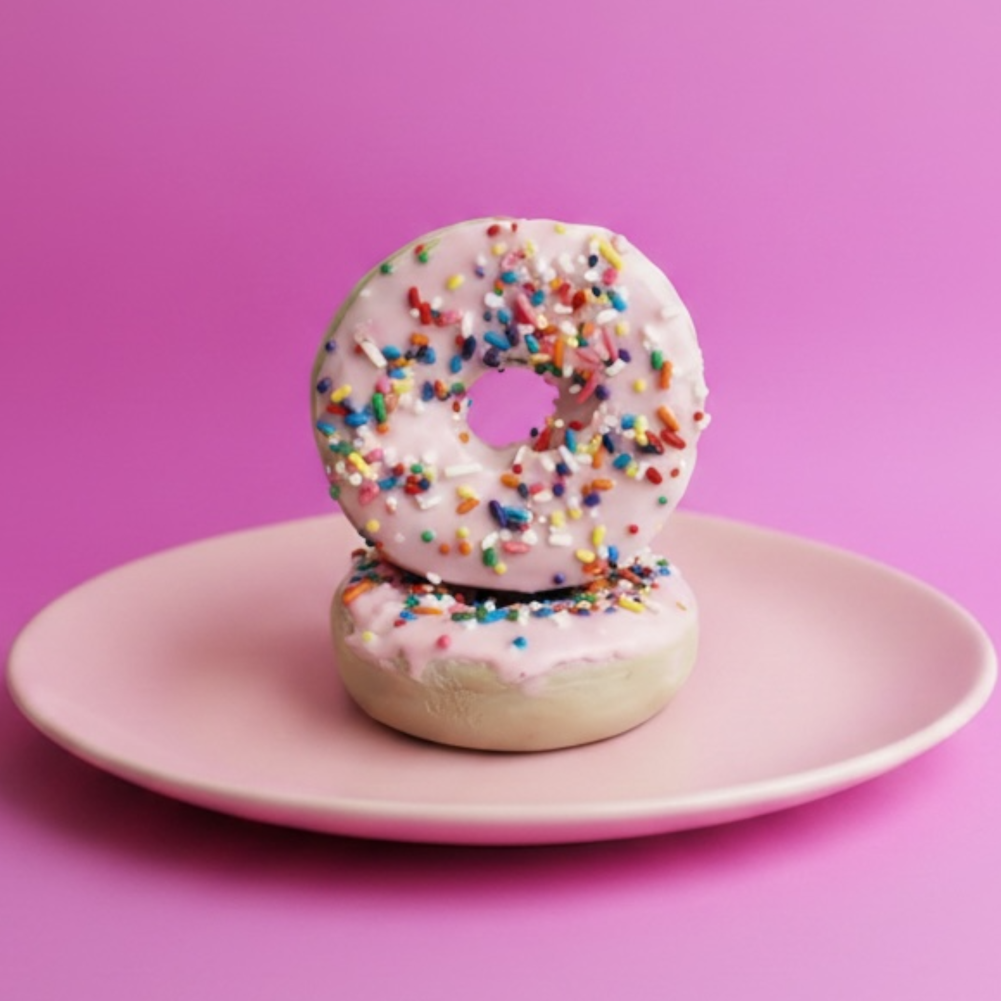 Strawberry Sprinkled Doughnut Soap