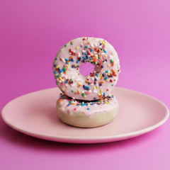 Strawberry Sprinkled Doughnut Soap