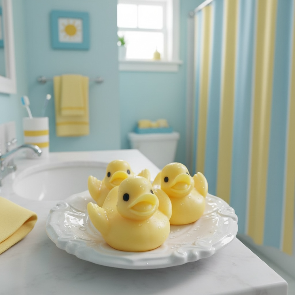 Rubber Ducky Banana Soap