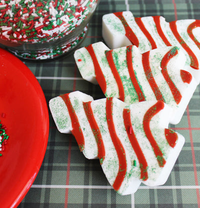 Christmas Tree Cake Soap